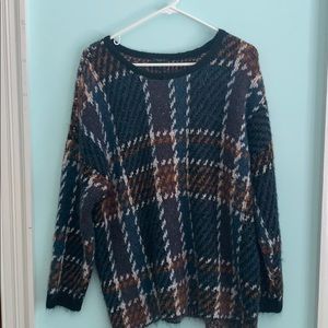 CHUNKY MULTICOLOR KNOT SWEATER